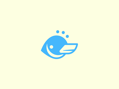 Unused Bird Logomark app bird branding icon location logo logomark map puffin