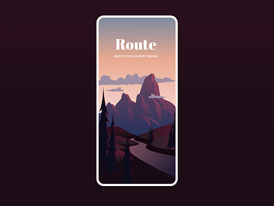 Route illustration