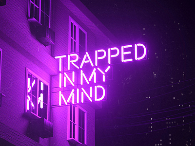 Trapped In My Mind 3d c4d cgi cinema4d city neon octane render