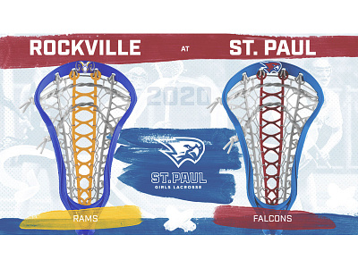 St. Paul Girls Lacrosse 2020 Matchup Graphics