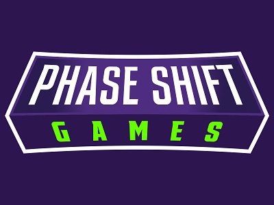 Phase Shift Games Logo brand branding design games gaming identity illustration illustrator logo update vector