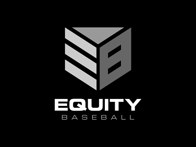 Equity Baseball Logo baseball brand branding design identity illustration illustrator logo sport sports vector