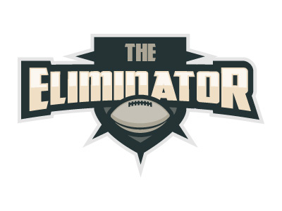 The Eliminator Logo - ESPN brand design espn football icon identity illustration illustrator logo sports update