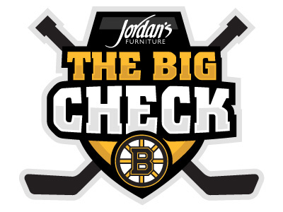 Boston Bruin's Big Check Logo boston brand bruins design hockey icon identity illustration illustrator logo nhl sports update