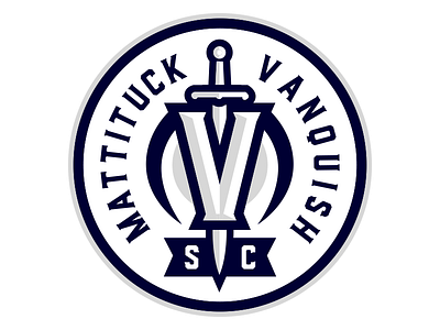 Mattituck Vanquish SC logo logo soccer sports vector