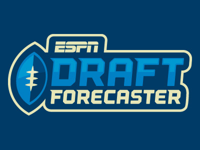 ESPN Draft Forecaster Logo brand design espn icon identity illustration illustrator logo sports update