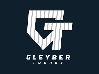 The Official Logo of Gleyber Torres branding logo mlb sports vector yankees