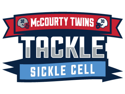McCourty Twins Tackle Sickle Cell Logo