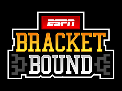 ESPN Bracket Bound Logo basketball espn logo sports vector