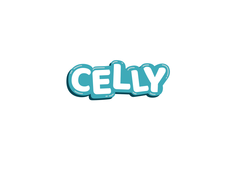 Celly Logo Animation after effects animated logo bouncy bouncy animation friendly fun logo logo animation playful logo