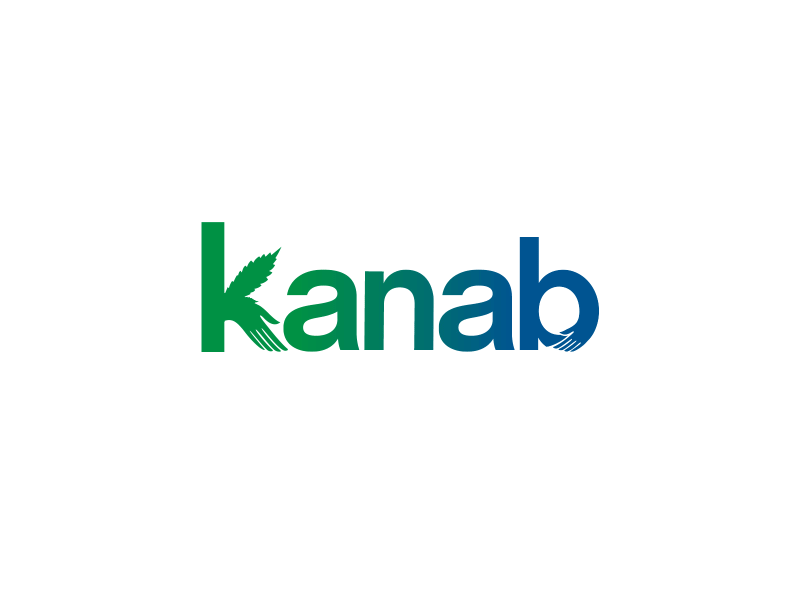 Kanab Logo Animation after effects animated logo blue cannabis cbd corporate gradient logo green logo logo animation marijuana medical logo motion graphics smooth subtle
