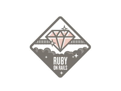 Ruby On Rails Badge badge rails ruby stars