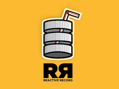 Reactive Record OSS database logo straw