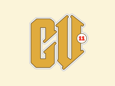 ChinsUp - Version 3 gothic logo vintage
