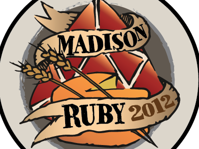 Madison Ruby Button Logo button logo