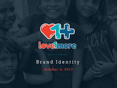 Love One More - Brand Identity branding logo nonprofit