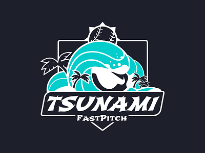 Tsunami Travel Ball Jersey Logo