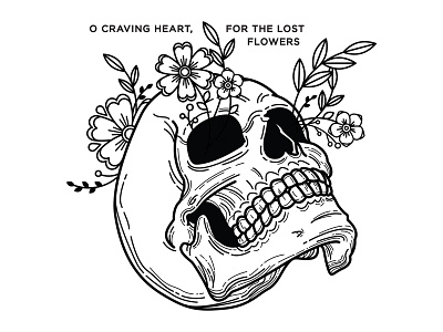 Edgar Allan Poe. death edgar allan poe flowers illustration poem skull tattoo