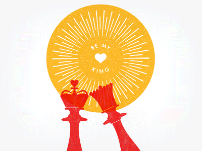 Mate...Check activism chess equality for charity illustration valentine