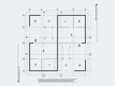 Parallel Dimension \ P.10 architecture architecture design blueprint drafting grid layoutdesign minimalism print design prototype vector