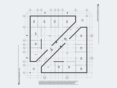 Parallel Dimension \ P.23 architecture design blueprint branding illustration layoutdesign logo prototype typography ui ux