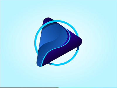 Press Play Logo Concept graphic design logo concept logo design