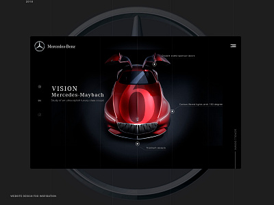 Vision Mercedes Maybach 6. cardesign design agency inspirational mercedes benz web webdesigner