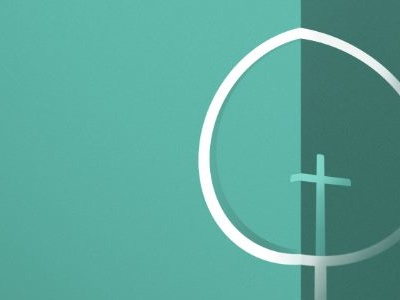The Christ Centered Woman - screen graphic church design icon illustration logo