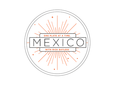 Mexico | One Plate at a Time. frontera logo mark mexico sun