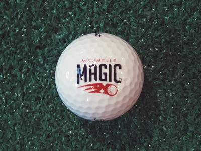 Magic Ball arkansas design golf logo mark product