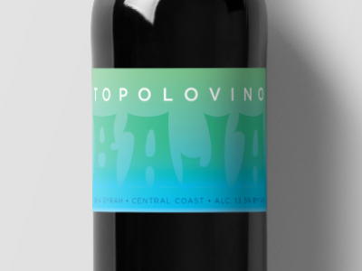 BAJA graphic design illustration packaging wine