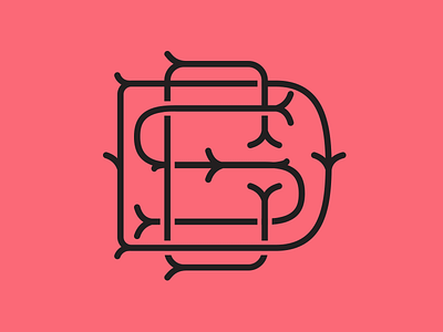 CDS Monogram 2 logo monogram typography vector western