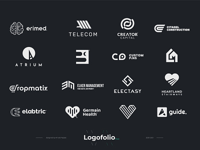 Logofolio_first art brandidentity branding creative design designs graphicdesign illustrator logo logodesign logofolio logotype marketing portfolio typography ui ux vector vectorart