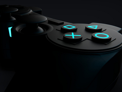 The Hunter | Controller Concept is coming ... 3d concept controller design future gaming high quality modern new night realistic technology