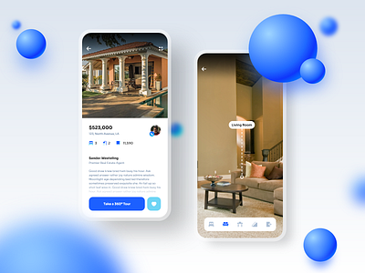 Real Estate app Concept