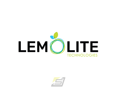 Lemolite - Agency logo agency blackbox blue century gothic clean design green icon identity lemon lime logo mark minimal rubik typography