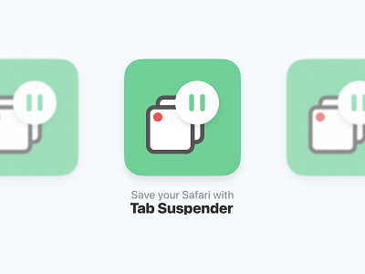 Tab Suspender Icon Design icon icon design