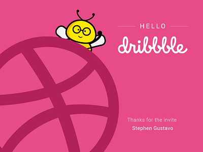 Hello Dribbble debut dribbble hello dribbble illustration