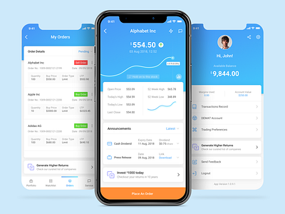 Trading App Concept