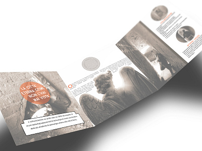 Brochure Trifold advertising archaeological brochure id italy rome trifold turism