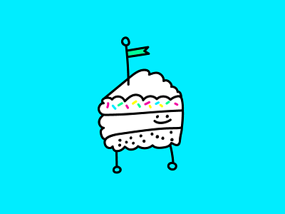 Space Cake cake cakes drawing food space sprinkles vector