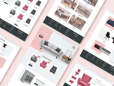 Furniture e-commerce website e commerce e commerce design e commerce shop e commerce website furniture furniture store furniture website web design