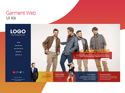Garment Web UI kit