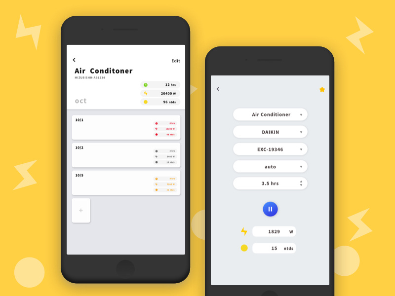 Daily UI - 004 Calculator by Hanying C on Dribbble