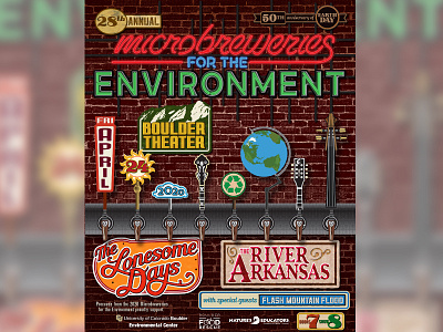 Key Art & Type – Microbreweries for the Environment