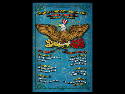 Dead & Co. 4th of July Parties