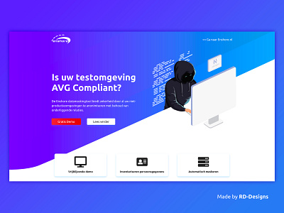 Enshore Datamasker landing page