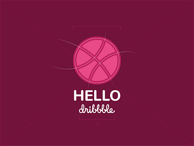 Hello Dribbble branding design icon logo mark symbol ui ux visual