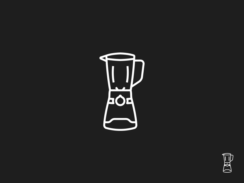 Blender | Icon Study blender logo illustration art graphic mark symbol lineicon lineart ui icon