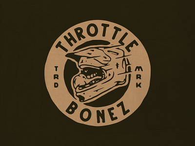 Throttle badge design branding eagle illustration t shirt design vector vintage vintage badge